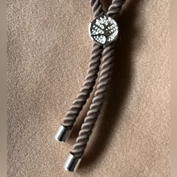 Braided Iridescent Adjustable Slide Bracelet - Picture 5 of 5